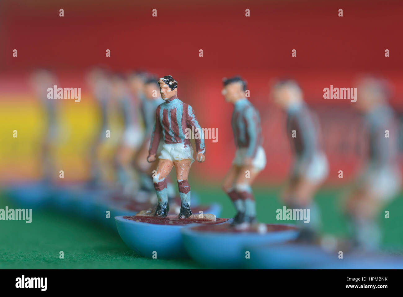 Subbuteo® tabella giocatori di calcio Foto Stock