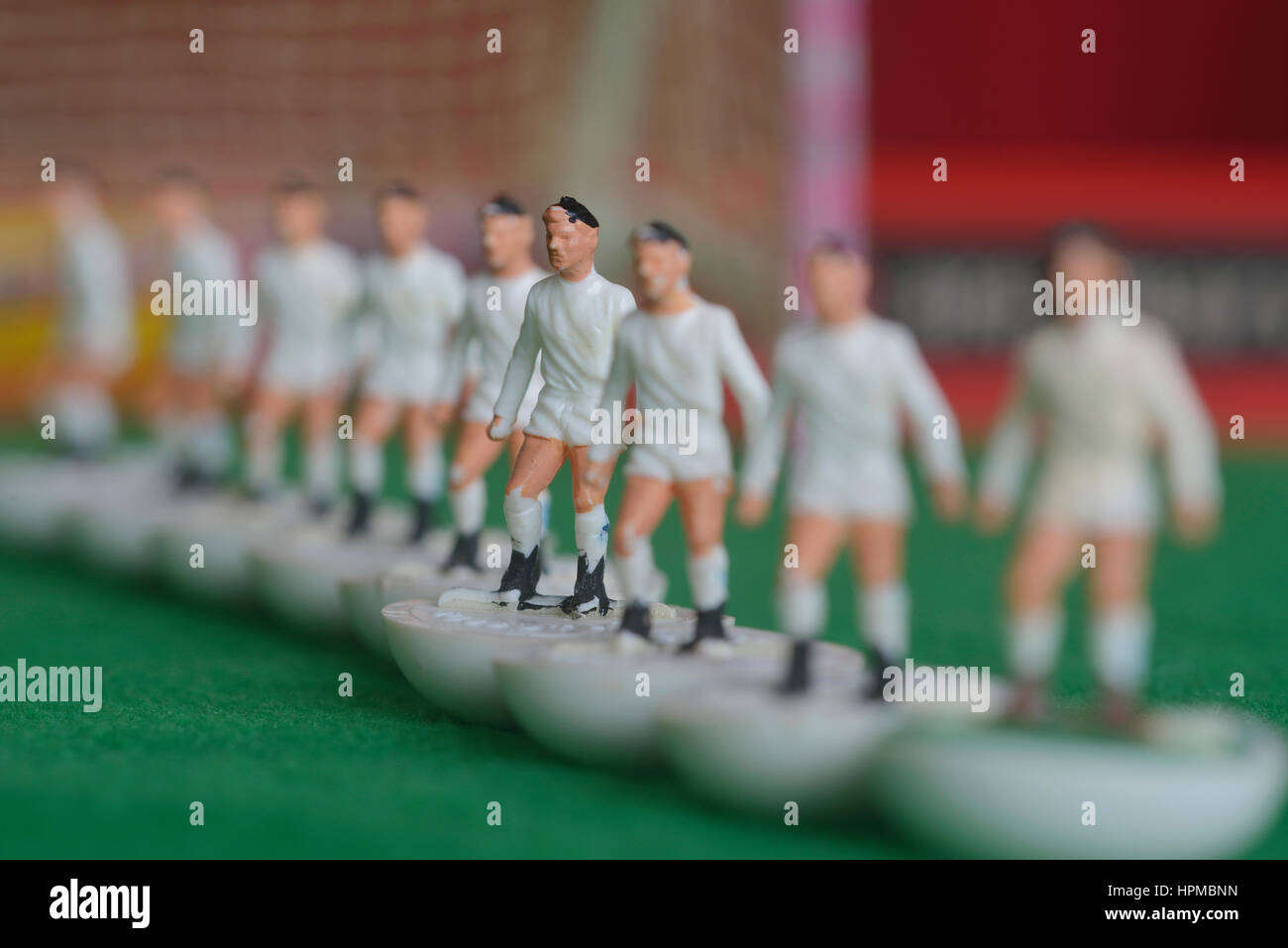 Subbuteo® tabella giocatori di calcio Foto Stock