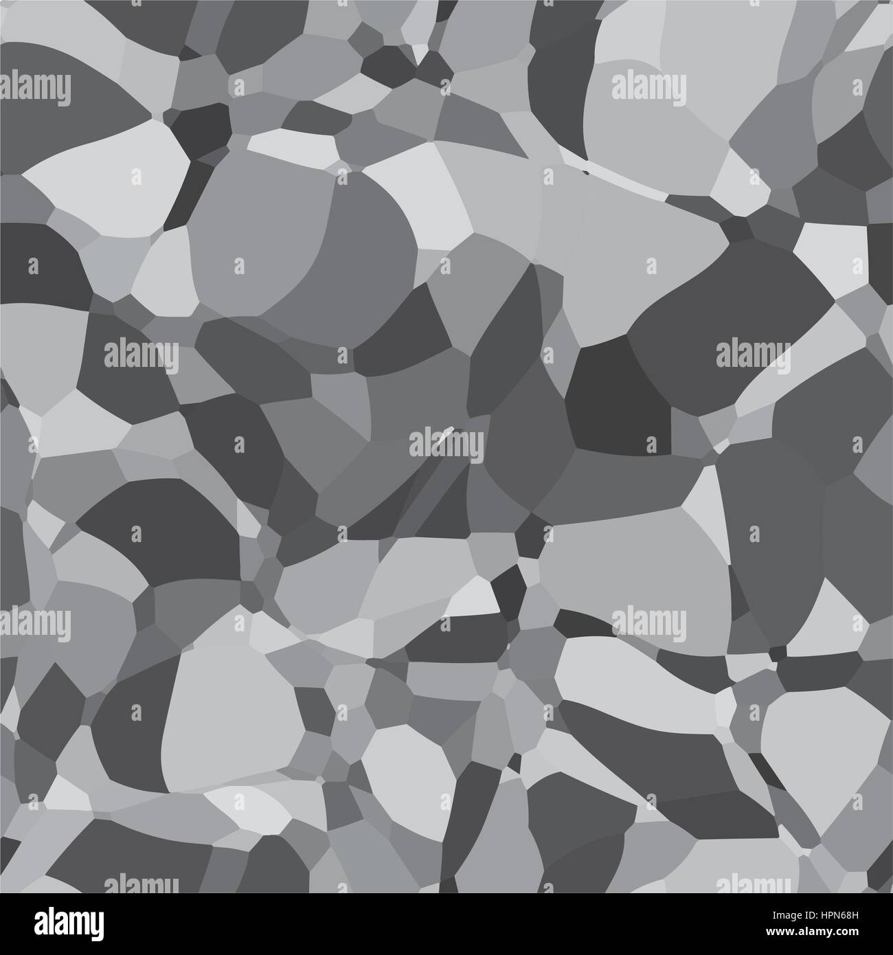 Abstract spazio vettoriale sfondo monocromo. Caoticamente fluido collegata punti e poligoni detriti volare nello spazio. La tecnologia avveniristica stile. Elegante sfondo per le presentazioni aziendali. Illustrazione Vettoriale