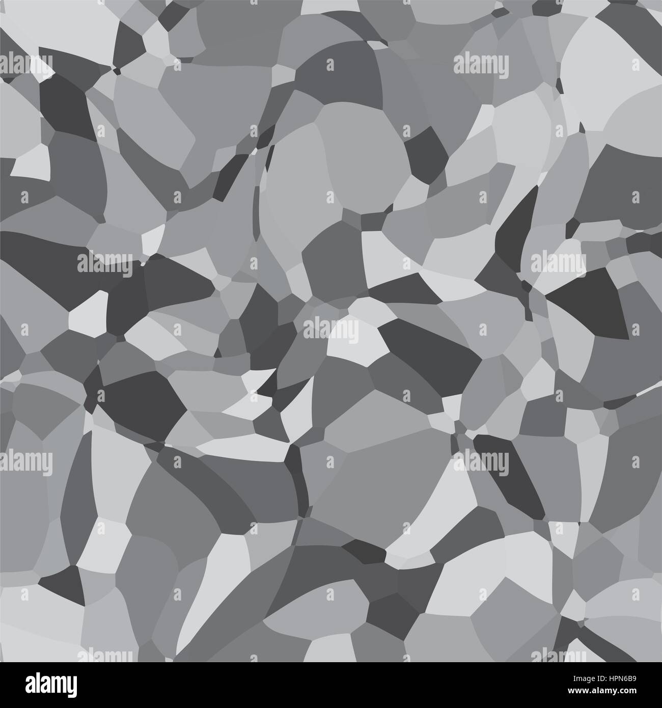 Abstract spazio vettoriale sfondo monocromo. Caoticamente fluido collegata punti e poligoni detriti volare nello spazio. La tecnologia avveniristica stile. Elegante sfondo per le presentazioni aziendali. Illustrazione Vettoriale