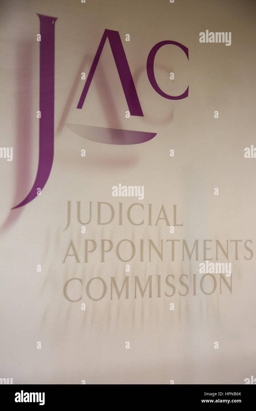 Judicial Appointsments Commissione (JAC) ufficio, ospitato presso il Ministero della giustizia, Petty Francia, Londra Foto Stock