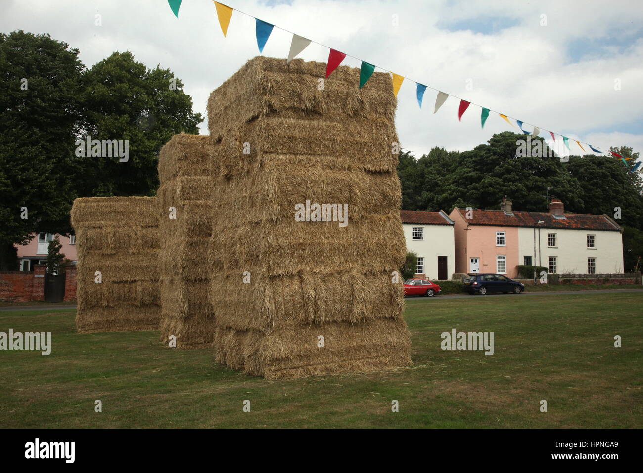 Villaggio Westleton, Suffolk Foto Stock