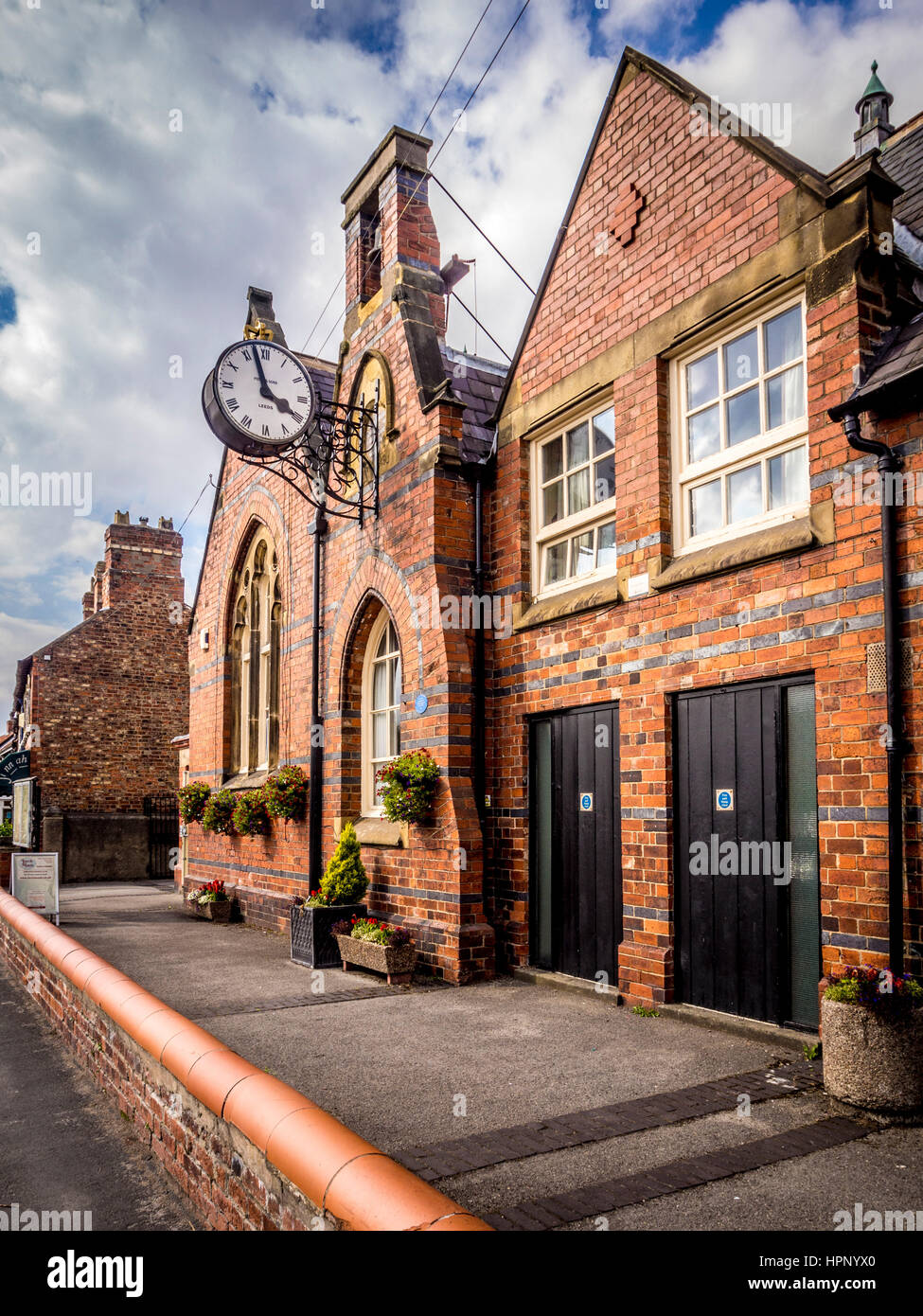 Memorial Hall, Haxby, nello Yorkshire, Regno Unito. Foto Stock
