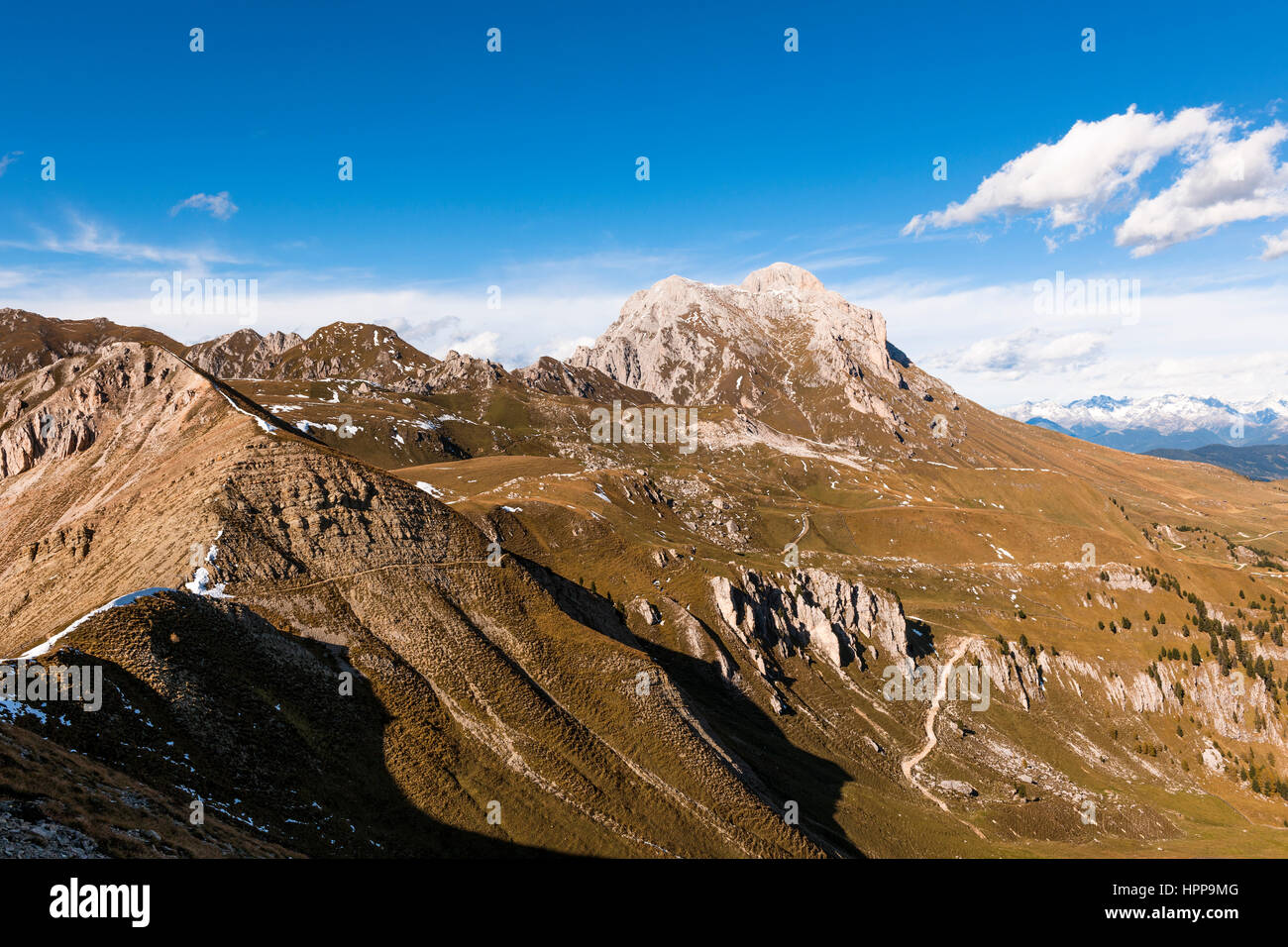 L'Italia, Alto Adige, Valle Villnoess Foto Stock
