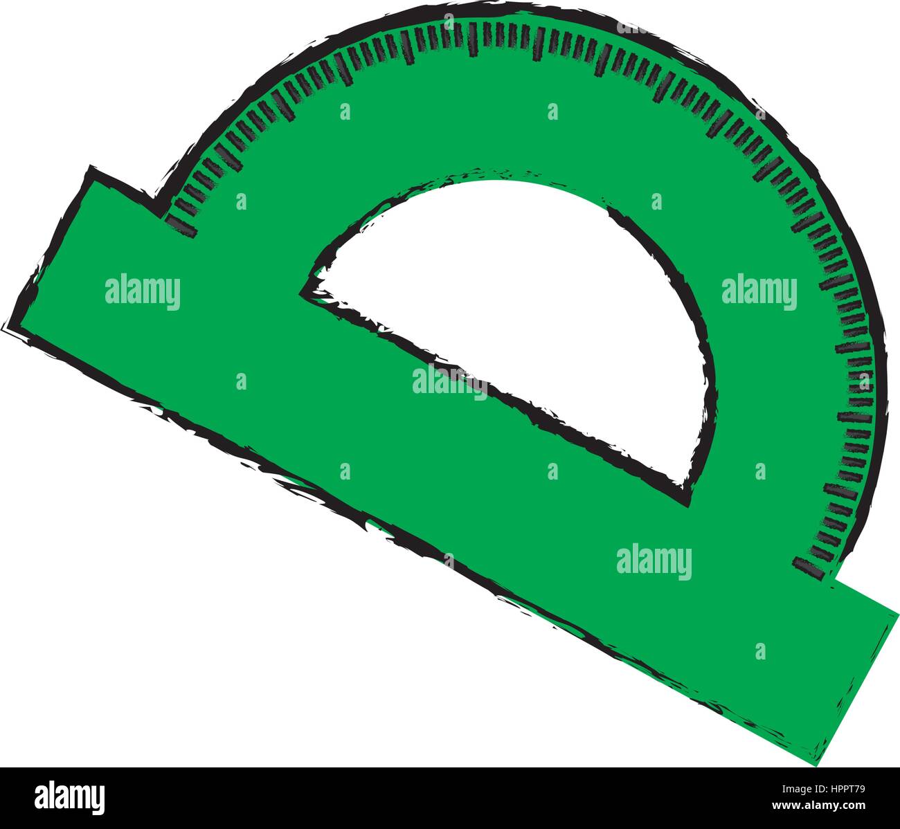 Strumento di misurazione completo del goniometro a 360 gradi Immagine e  Vettoriale - Alamy