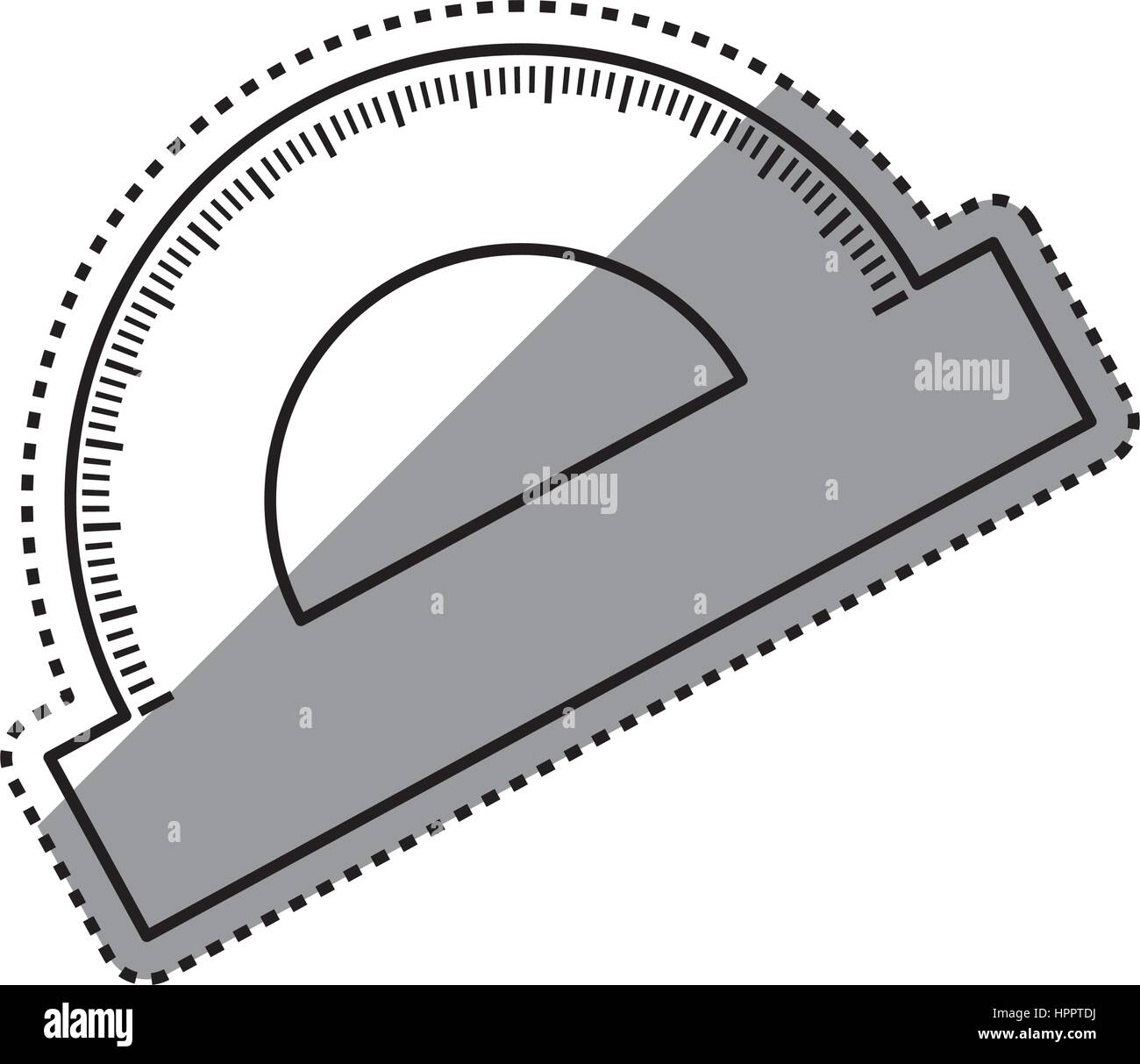 Strumento di misurazione completo del goniometro a 360 gradi Immagine e  Vettoriale - Alamy