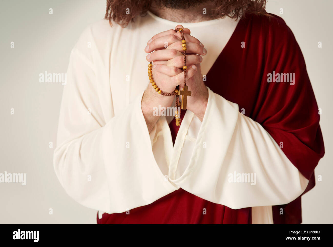 Pregate Dio per tutto ciò di cui hai bisogno Foto Stock