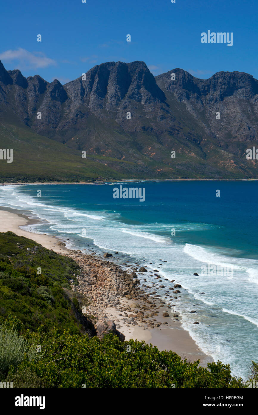 Dapper se Gat e Kogel Bay Beach Garden Route,Cape Town, Sud Africa Foto Stock