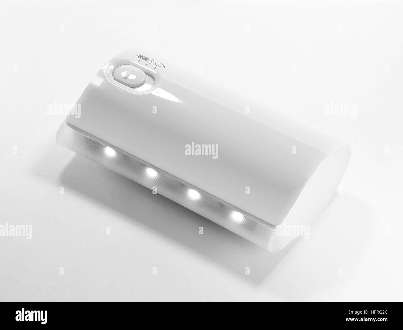Powerbank isolati su sfondo bianco Foto Stock Powerbank isolati su sfondo bianco Foto Stock