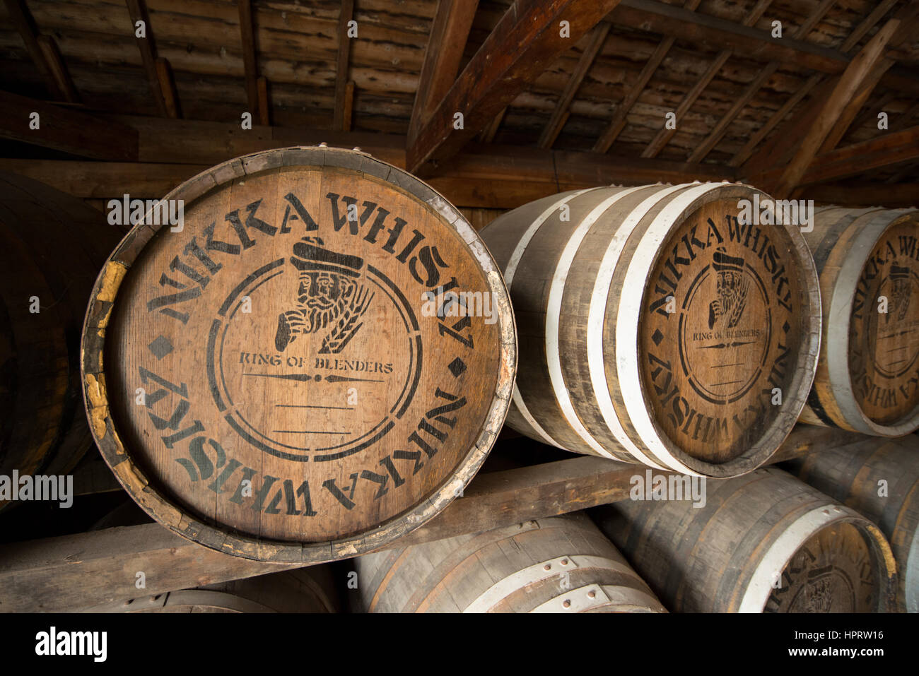 Nikka whisky di barili Foto Stock