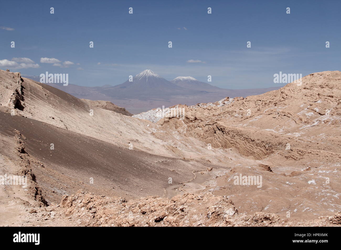 La Valle De Luna, Cile Foto Stock