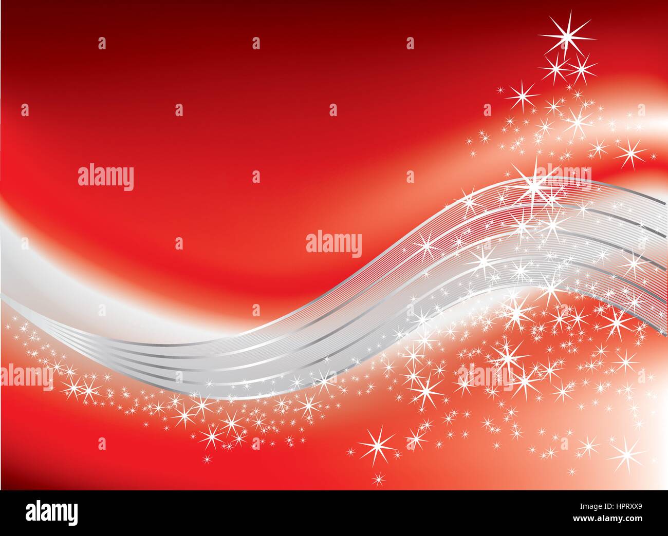 Stelle di Natale Illustrazione Vettoriale