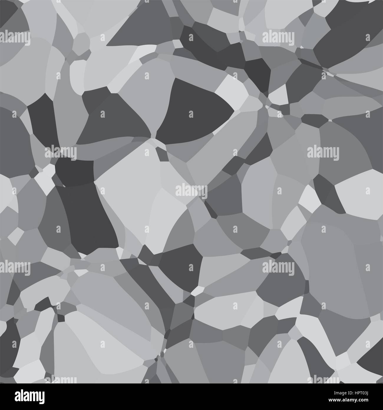 Abstract spazio vettoriale sfondo monocromo. Caoticamente fluido collegata punti e poligoni detriti volare nello spazio. La tecnologia avveniristica stile. Elegante sfondo per le presentazioni aziendali. Illustrazione Vettoriale