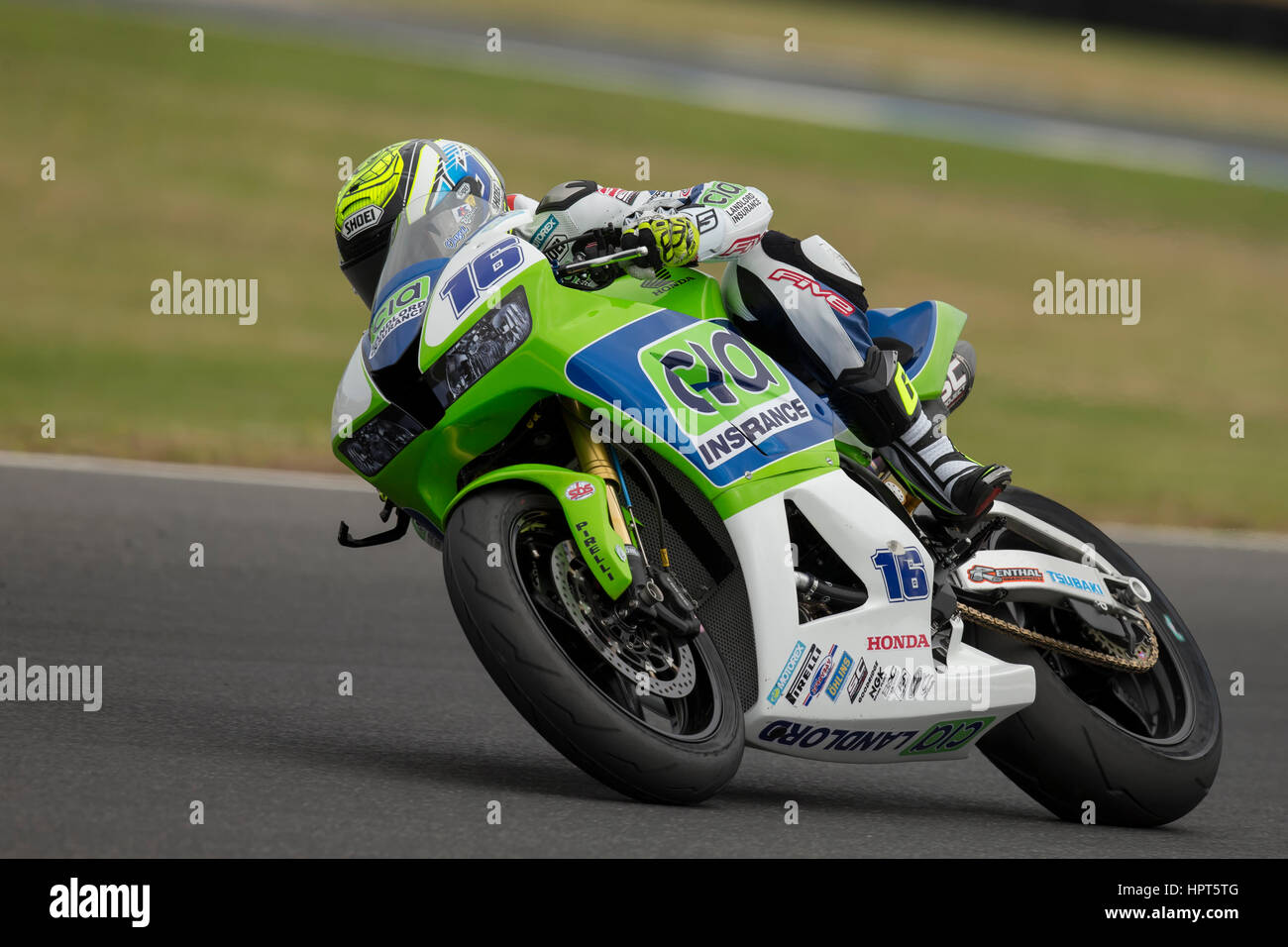 Circuito australiano di Phillip Island. Il 24 febbraio, 2017. Circuito australiano di Phillip Island. Credito: Russell Hunter/Alamy Live News Foto Stock