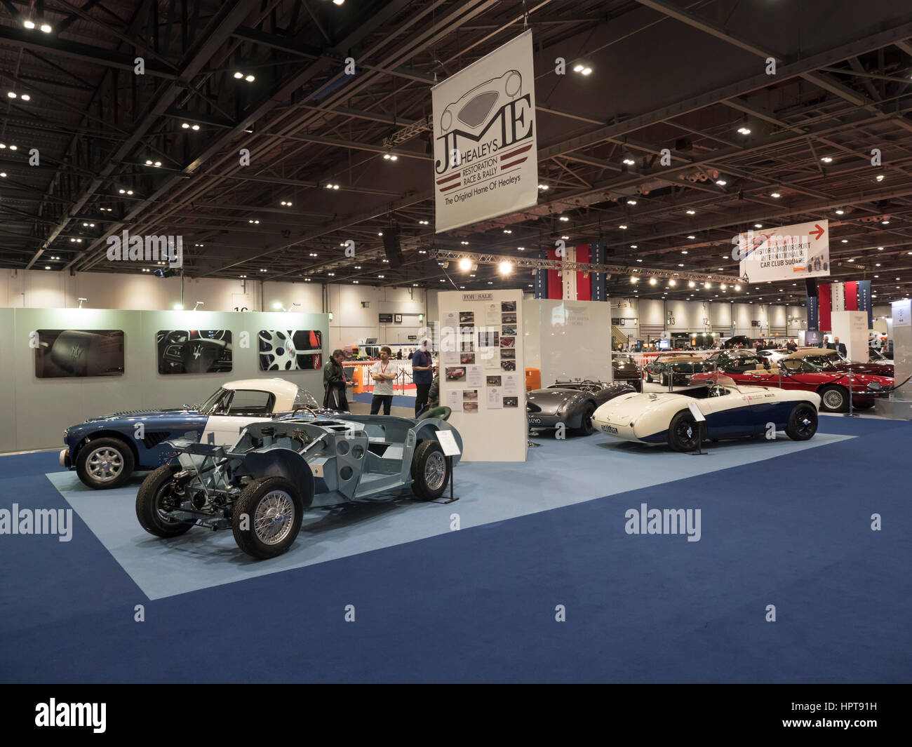 Londra, Regno Unito. Il 23 febbraio, 2017. London Classic Car Show 2017 Credit: Martyn Goddard/Alamy Live News Foto Stock