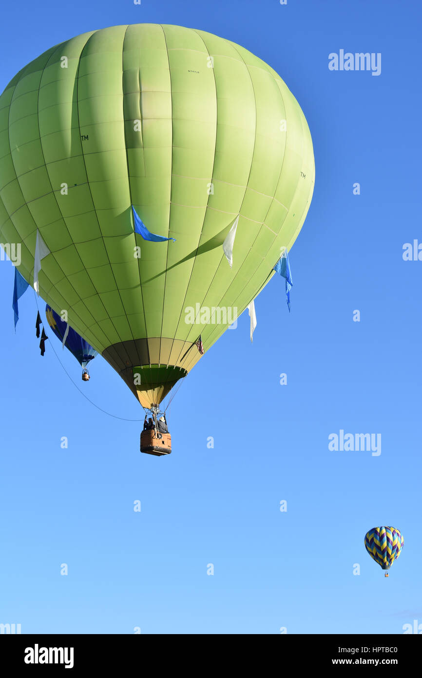 Hot Air Balloon Festival Pahrump, USA 2017 Foto Stock