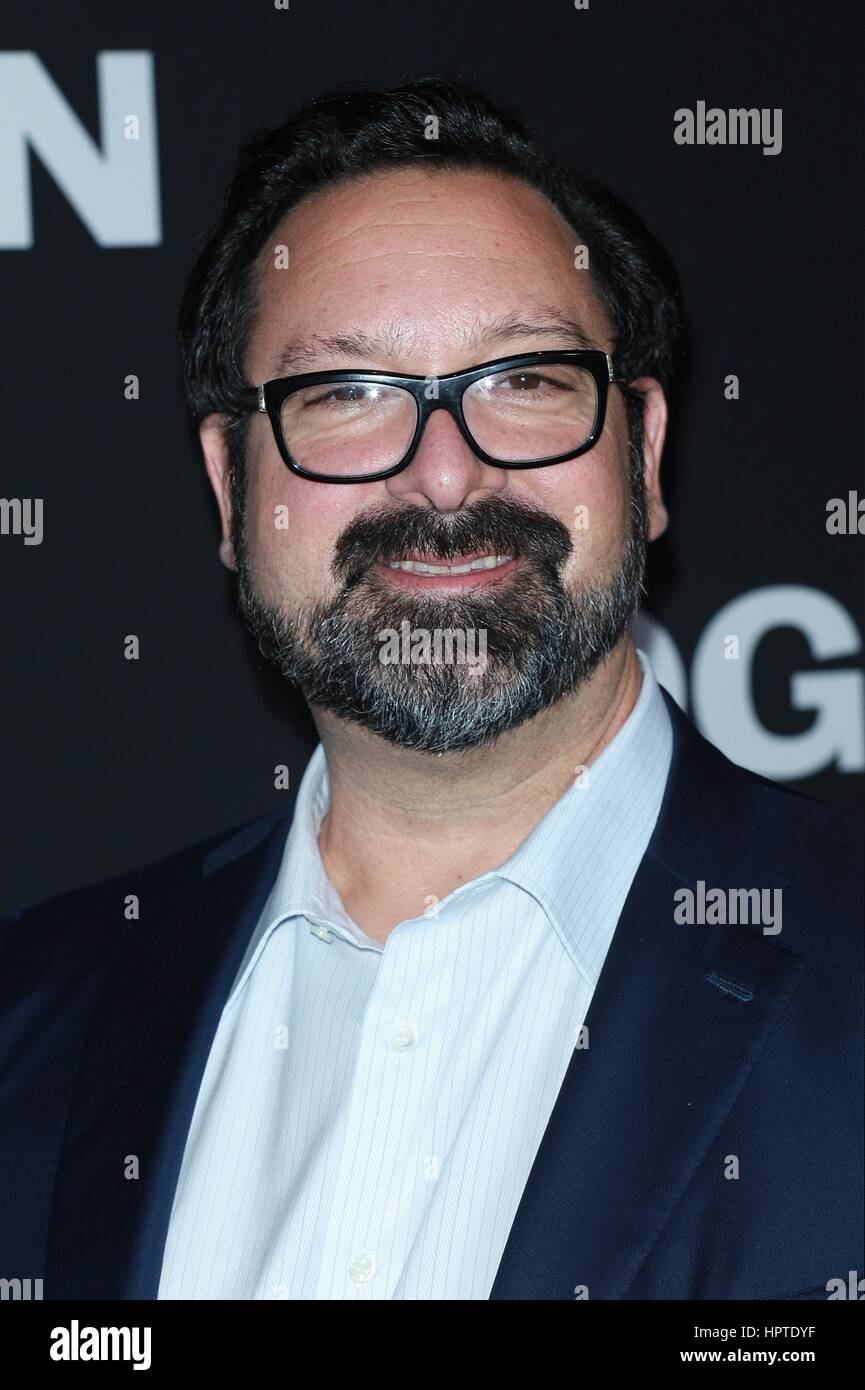 New York, NY, STATI UNITI D'AMERICA. 24 Febbraio, 2017. James Mangold presso Twentieth Century Fox speciale proiezione di "LOGAN" al Rose Theatre - Jazz al Lincoln Center il 24 febbraio 2017 nella città di New York. Credito: Diego Corredor/Mediapunch/Alamy Live News Foto Stock