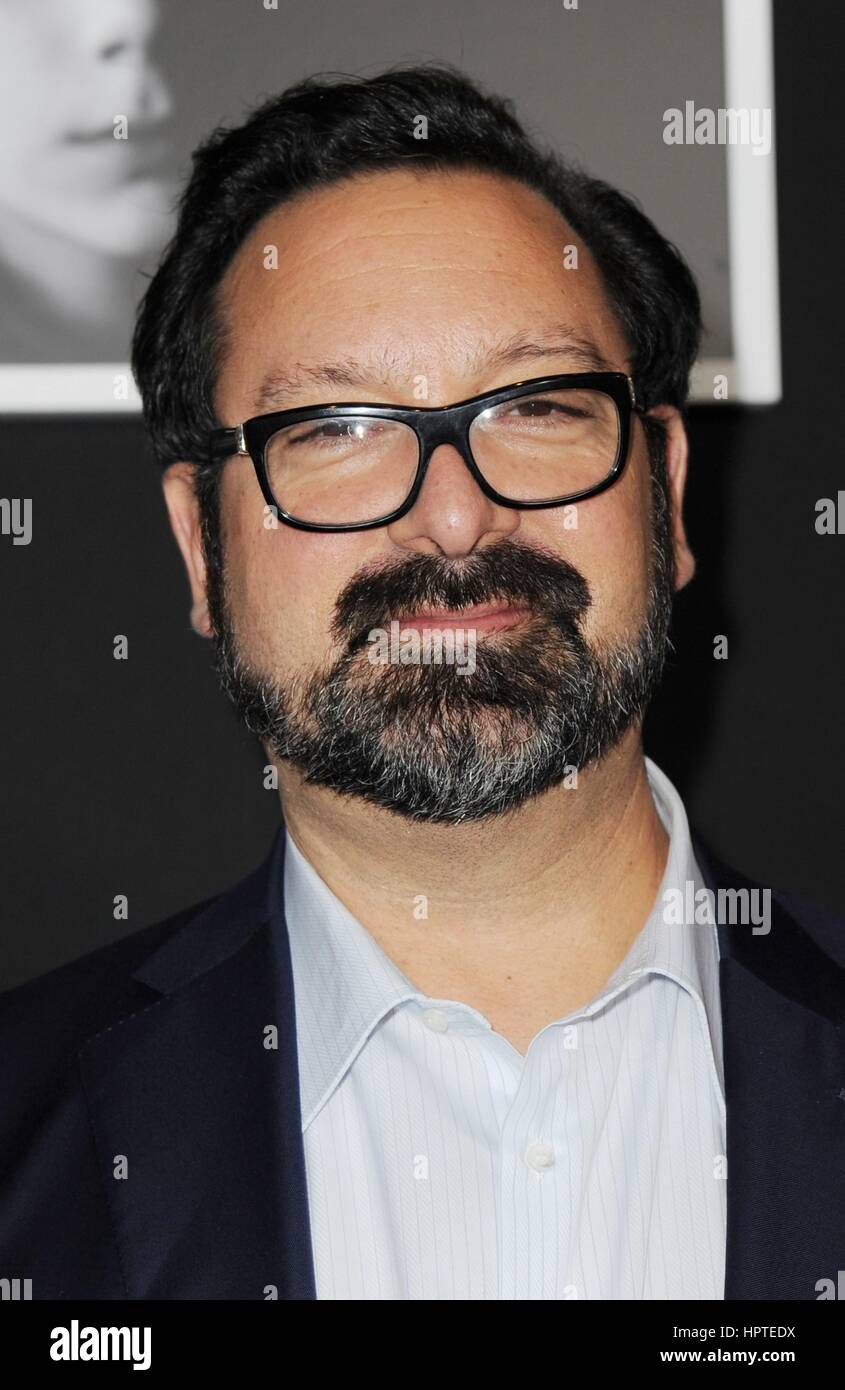 New York, NY, STATI UNITI D'AMERICA. 24 Febbraio, 2017. James Mangold presso gli arrivi per LOGAN Premiere, jazz presso il Lincoln Center di Frederick P. Rose Hall di New York, NY Febbraio 24, 2017. Credito: Kristin Callahan/Everett raccolta/Alamy Live News Foto Stock