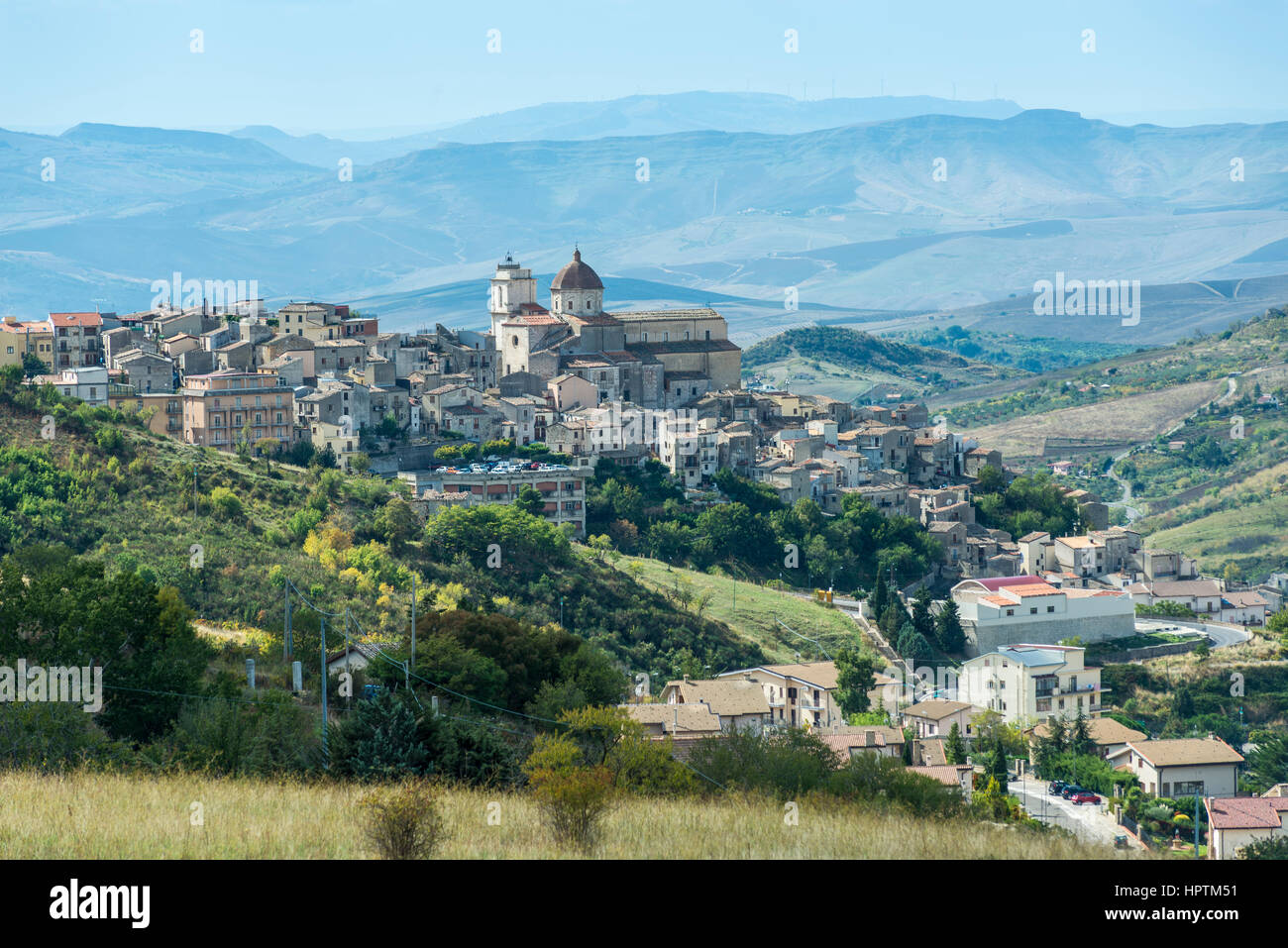 L'Italia, sicilia, Petralia Sottana Foto Stock