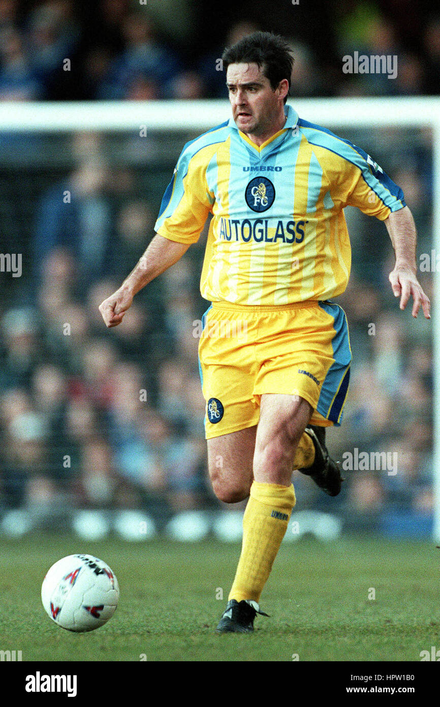 STEVE CLARKE Chelsea FC 23 Febbraio 1998 Foto Stock