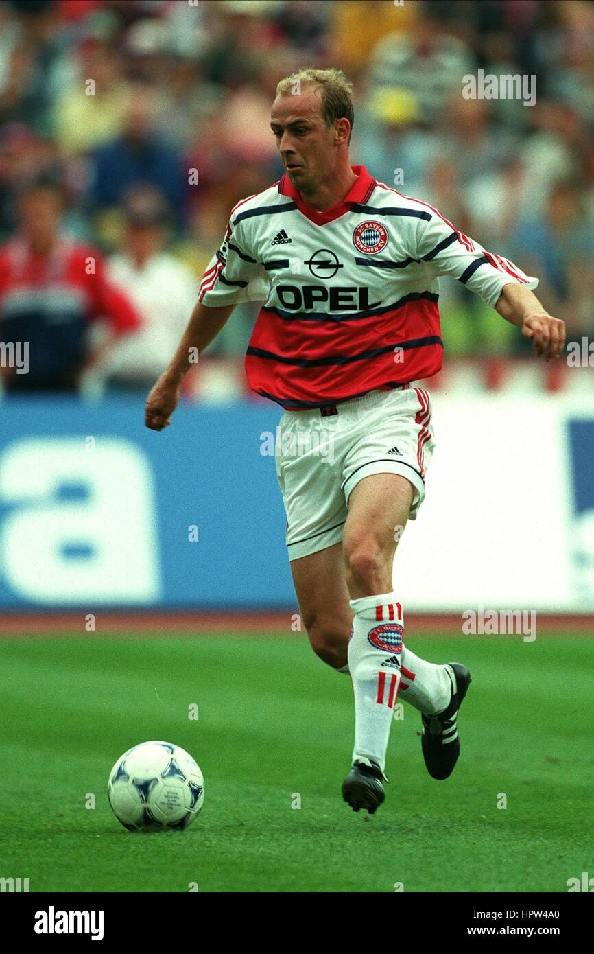 MARIO BASLER BAYERN MUNCHEN FC 26 Agosto 1998 Foto Stock