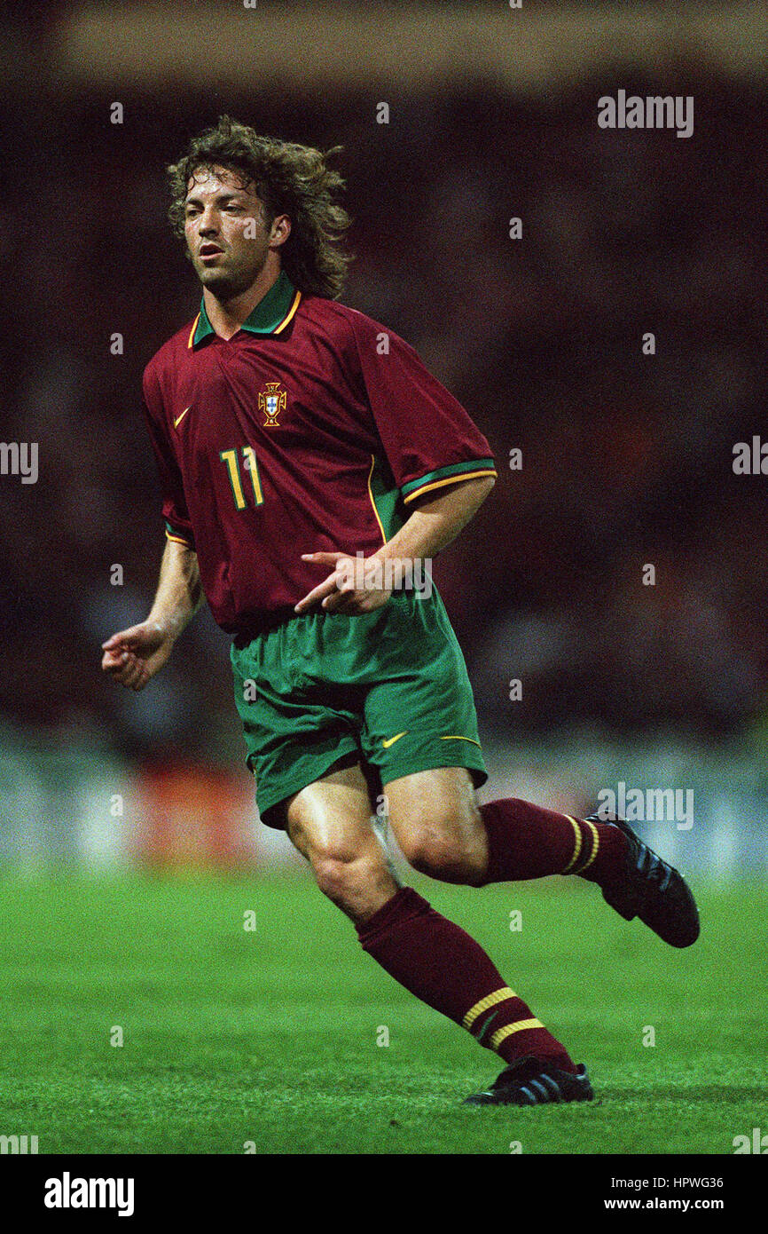 JORGE CADETE PORTOGALLO & CELTIC FC 23 Aprile 1998 Foto Stock