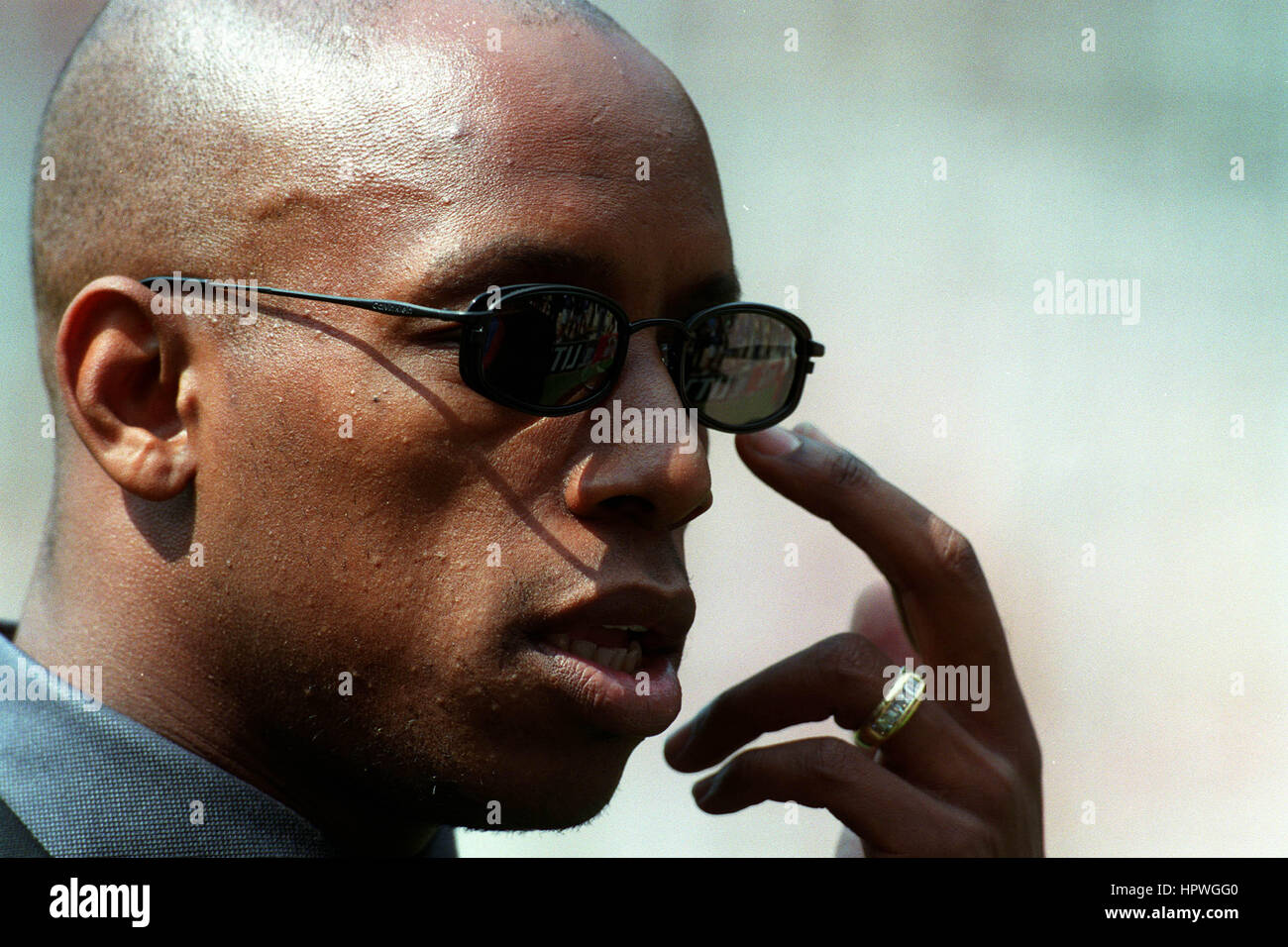 IAN WRIGHT Arsenal FC 18 Maggio 1998 Foto Stock