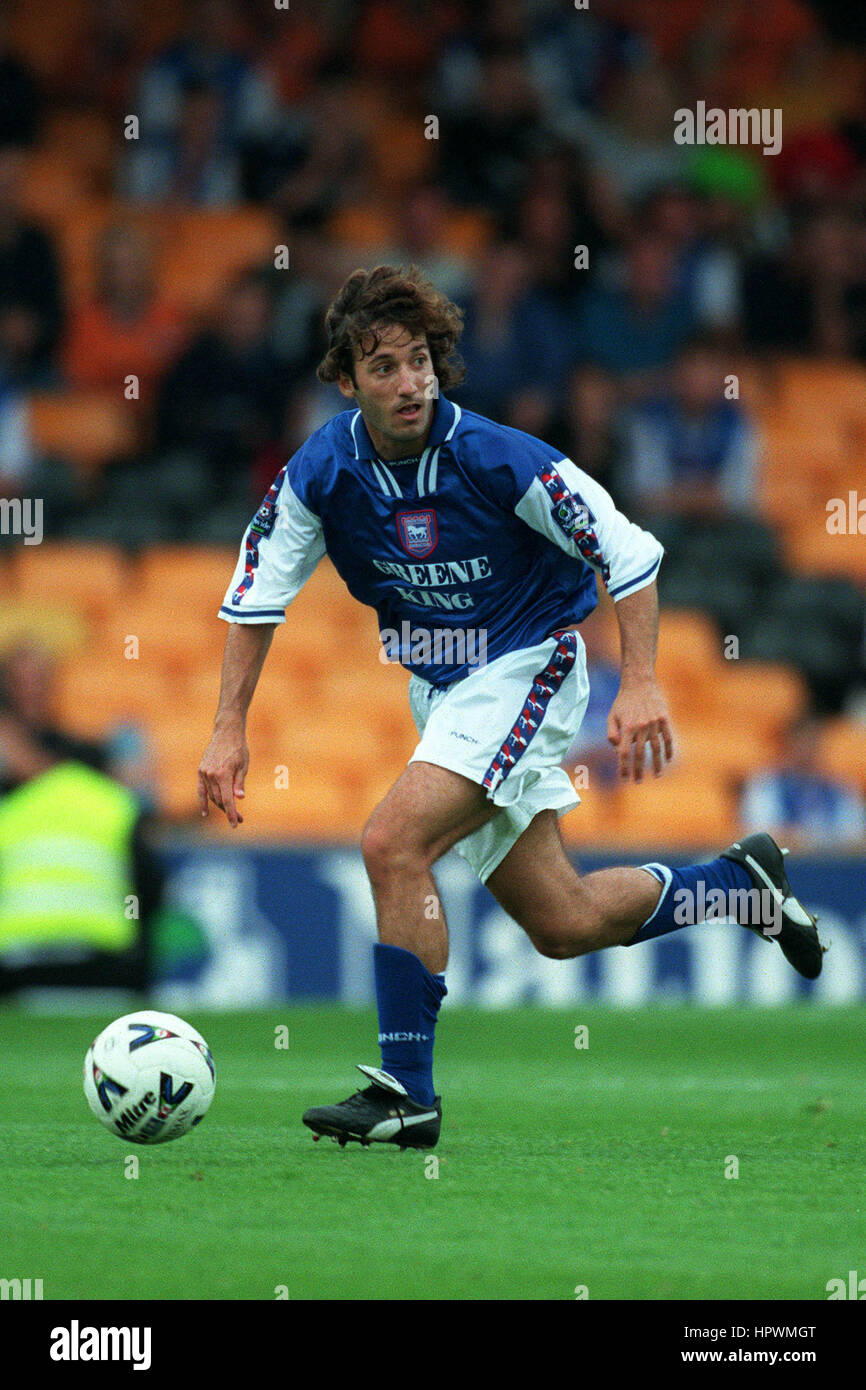 MAURICIO TARICCO IPSWICH TOWN FC 02 Settembre 1998 Foto Stock