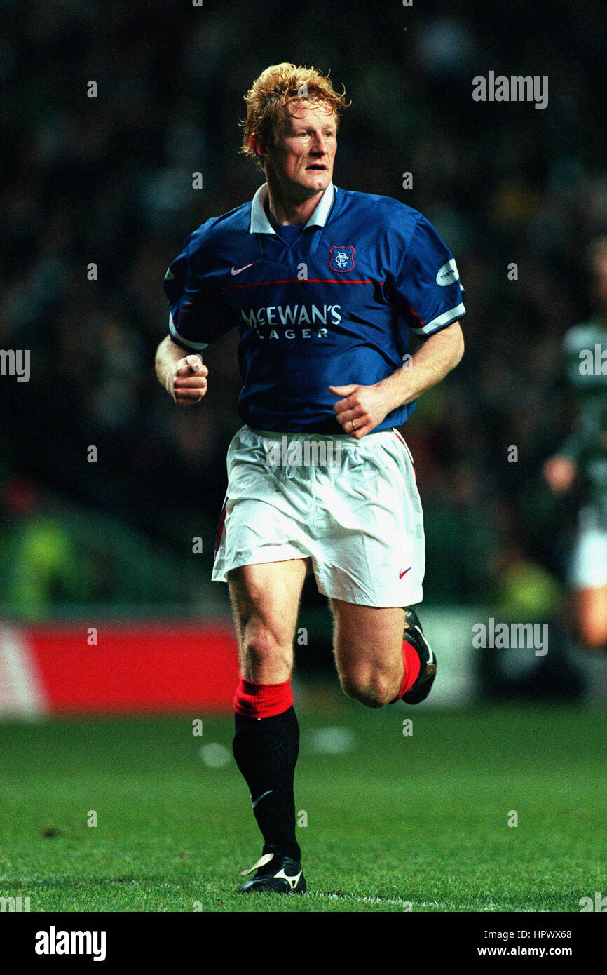 COLIN HENDRY Glasgow Rangers FC 21 Novembre 1998 Foto Stock