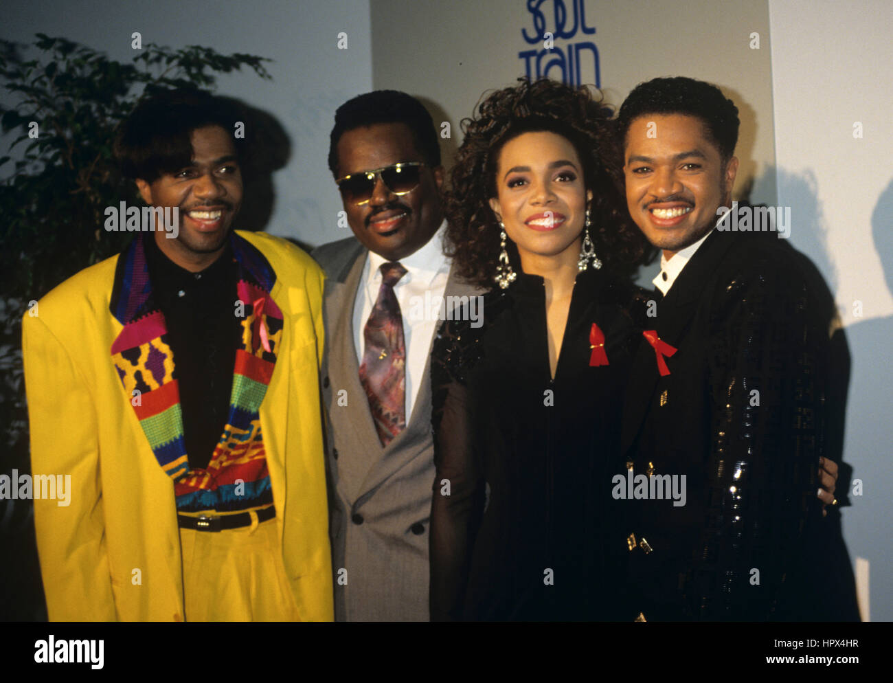 Atlantic Starr al Soul Train Awards 1992 Foto Stock
