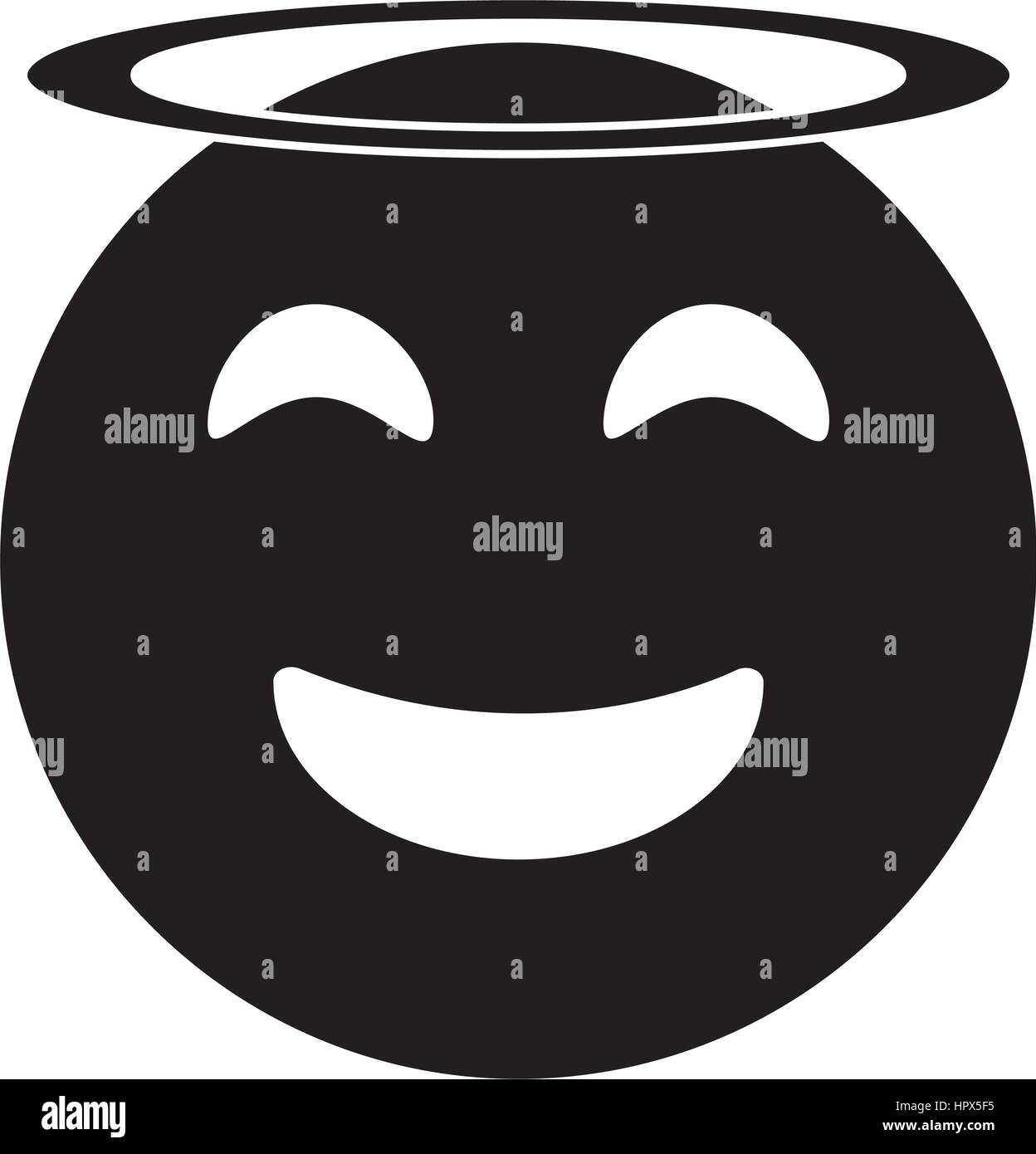 Laughing emoticon style pictogram immagini e fotografie stock ad alta ...