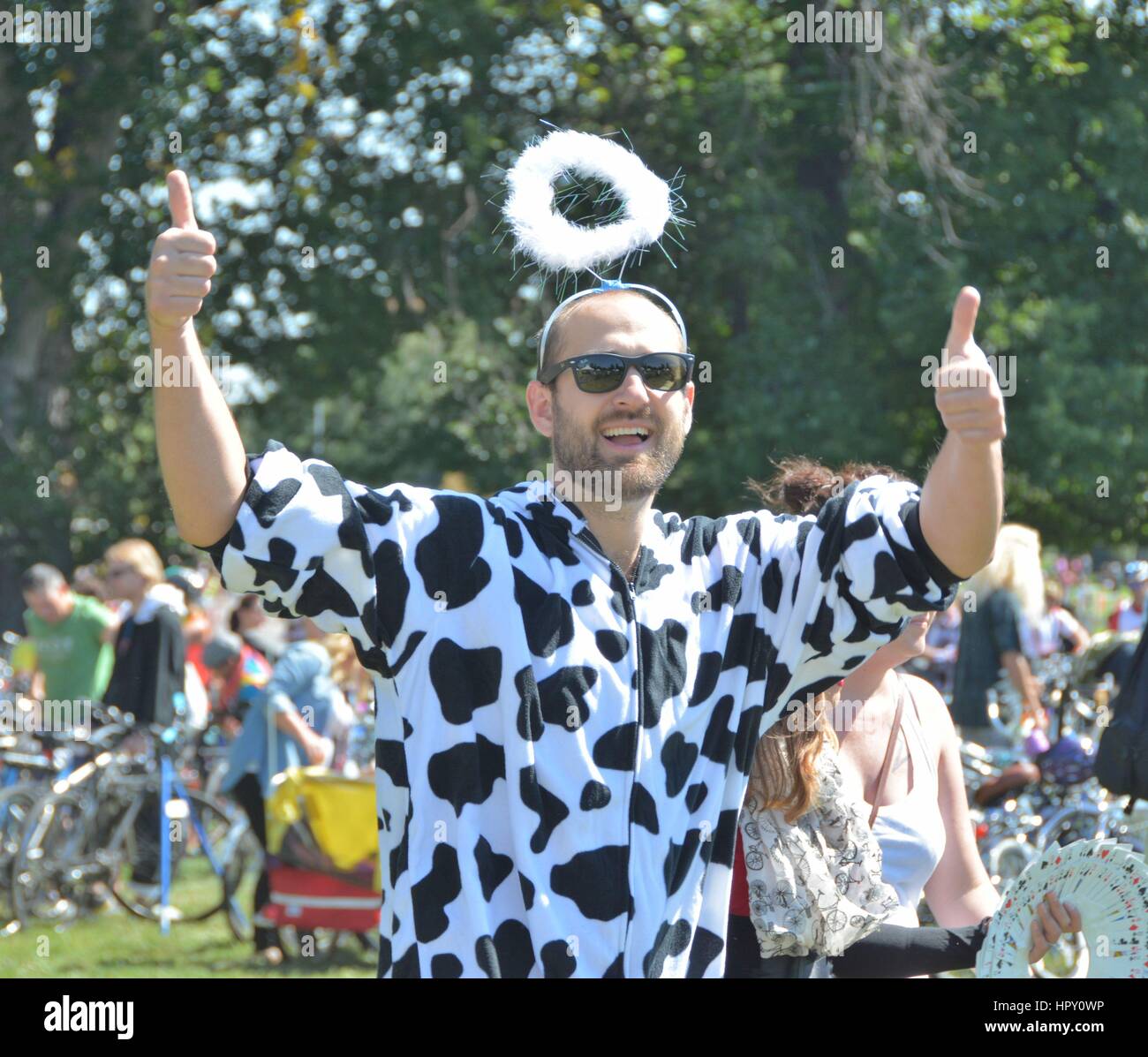 Camminare/correre carità evento di beneficenza Foto Stock