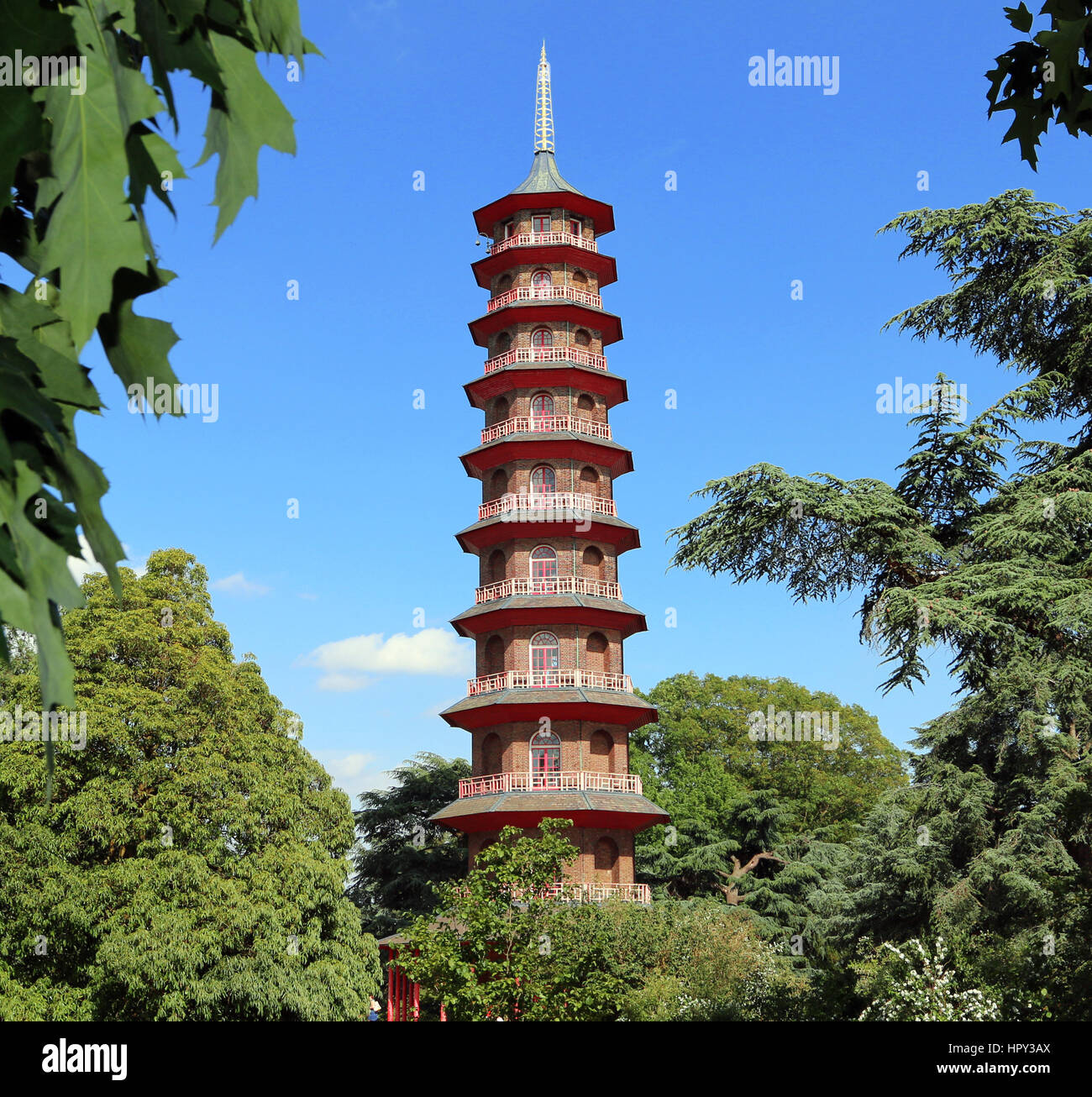 Pagoda di Kew Foto Stock