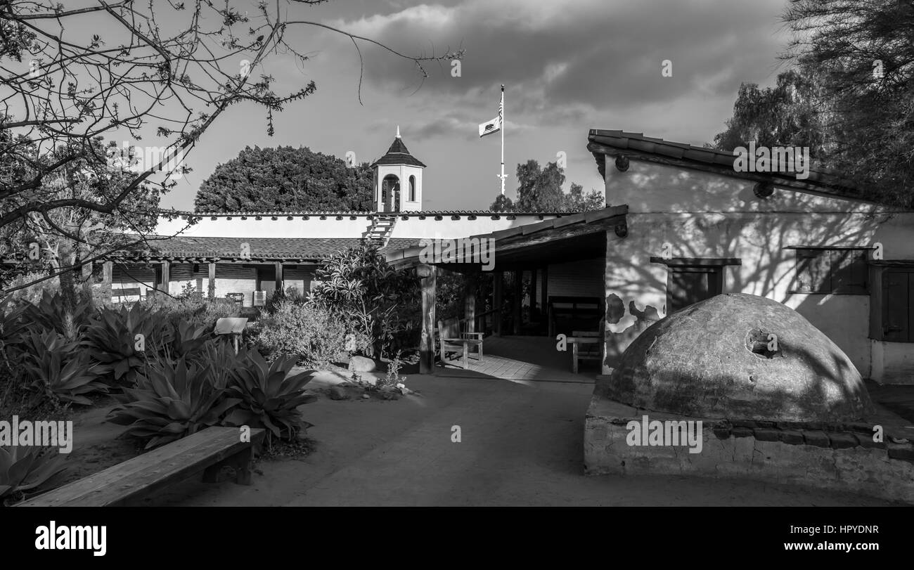 Il Cosmopolitan Hotel nella Città Vecchia di San Diego Foto Stock