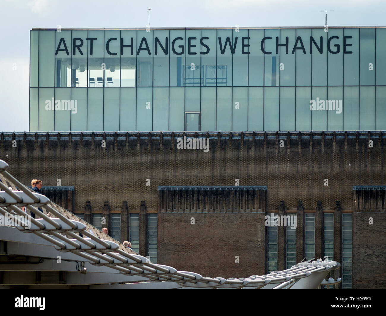 La Galleria d'arte Tate Modern, Londra, Gran Bretagna Foto Stock