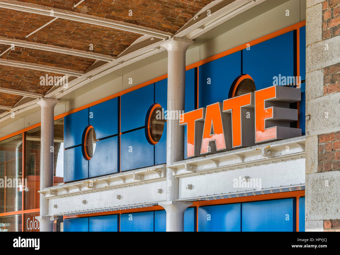 Tate Liverpool è una galleria d'arte e un museo di Liverpool, Merseyside, Inghilterra Foto Stock