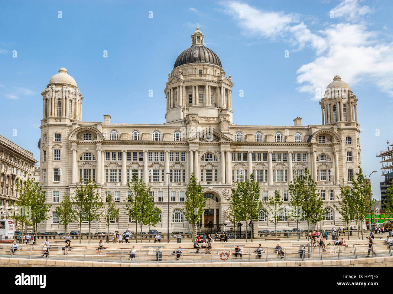 Il Port of Liverpool Building (ex Mersey Docks e Harbour Board Offices). Foto Stock