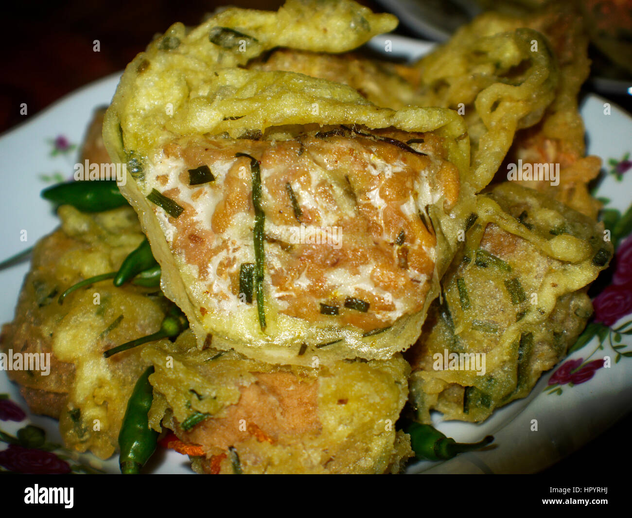 Tempe dall Indonesia Foto Stock