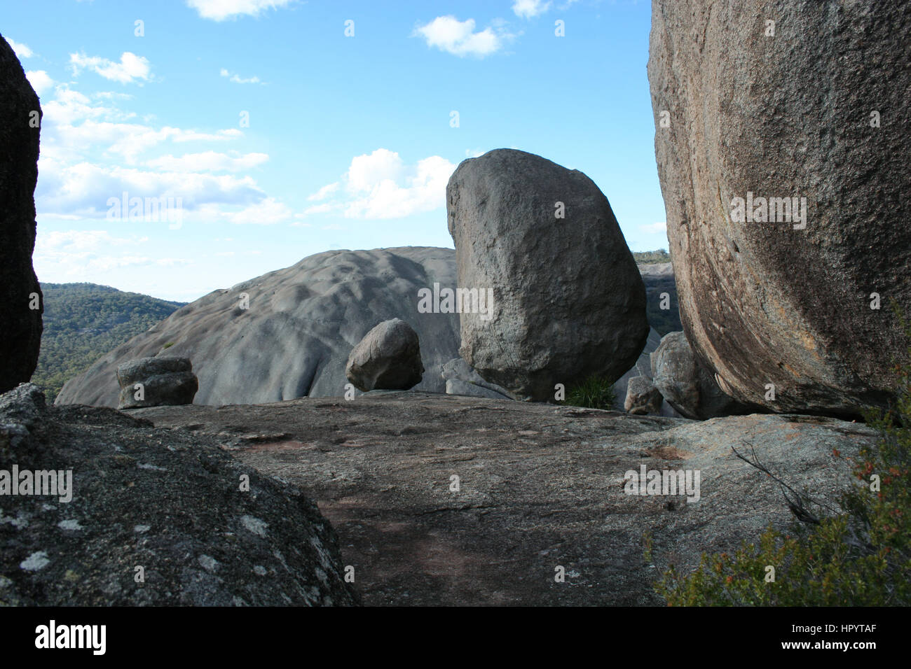 Castle Rock Girraween National Park, Australia Foto Stock