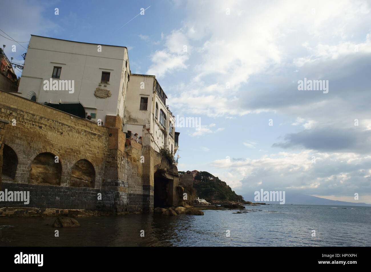 Napoli, Italia, villaggio di Marechiaro - Posillipo Foto Stock