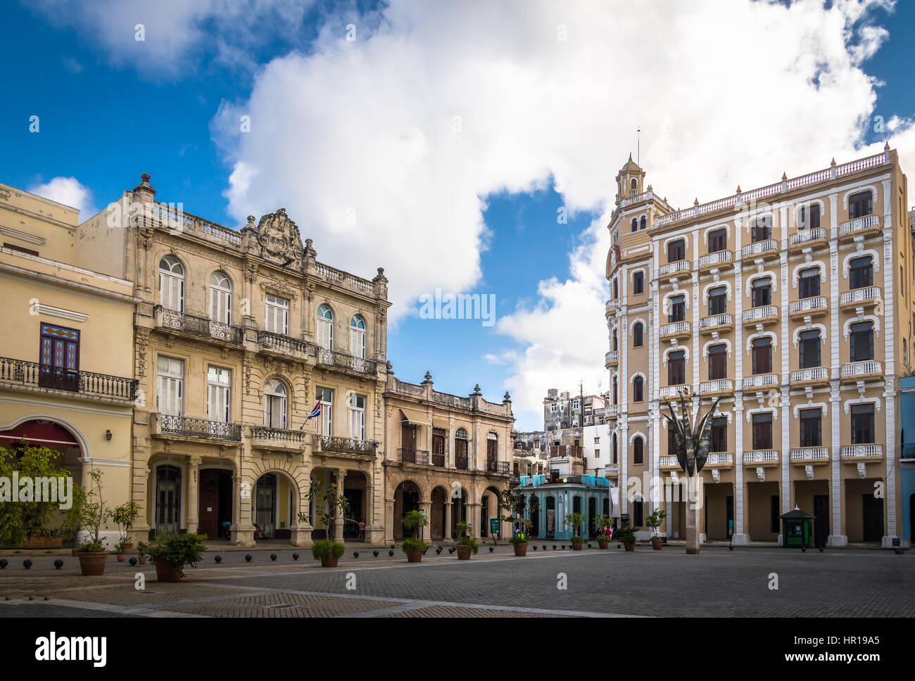 Plaza Vieja - Havana, Cuba Foto Stock