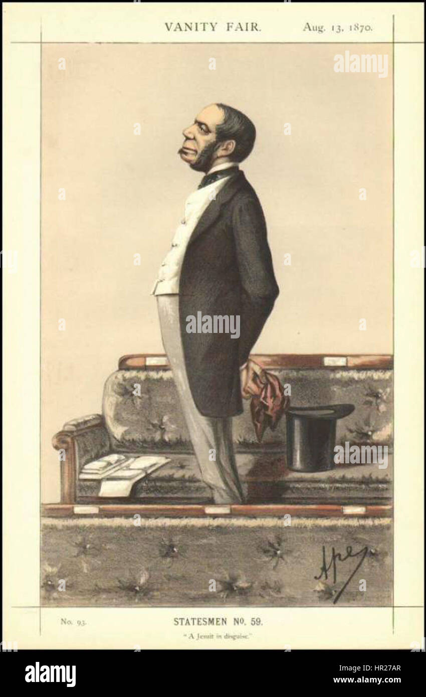 Charles Newdigate Newdegate Vanity Fair 13 Agosto 1870 Foto Stock