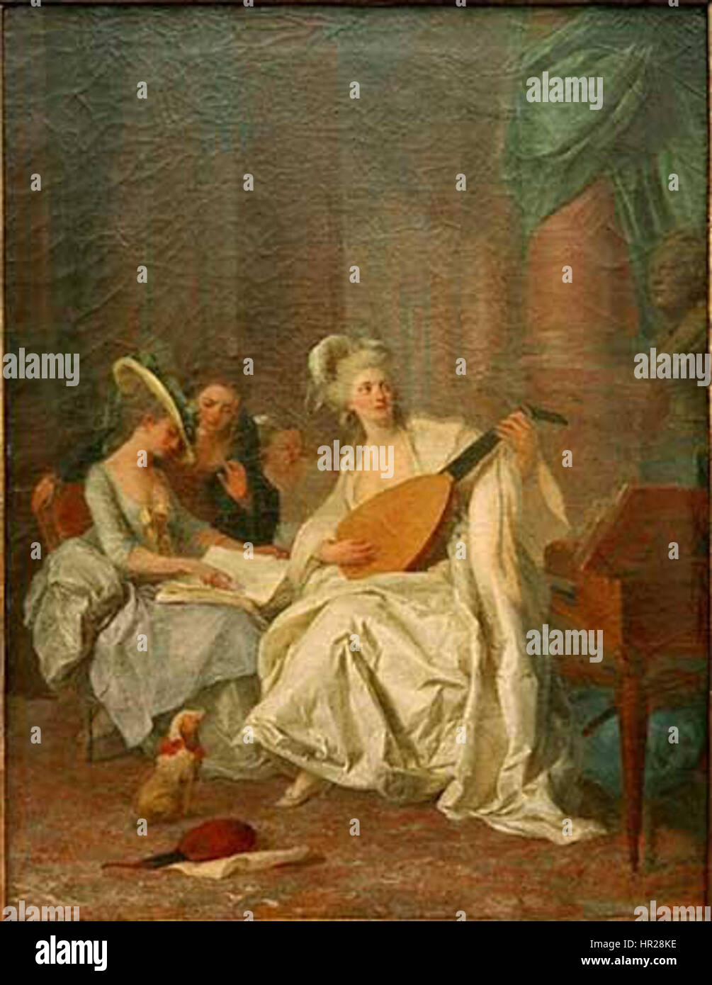 Peters, Johann Anton de - Huldigung un Gluck - 1775-1779 Foto Stock