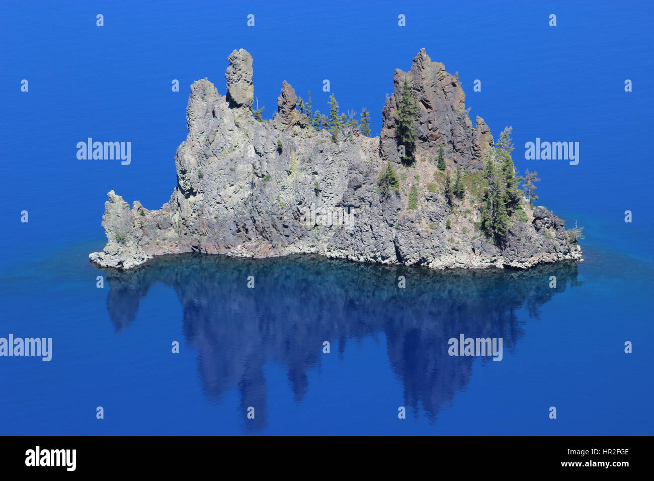 Parco nazionale di Crater Lake, Oregon Foto Stock