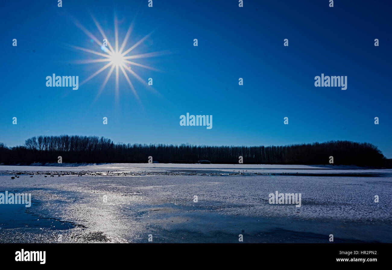 Giornata di viaggio in un giorno ordinario Foto Stock