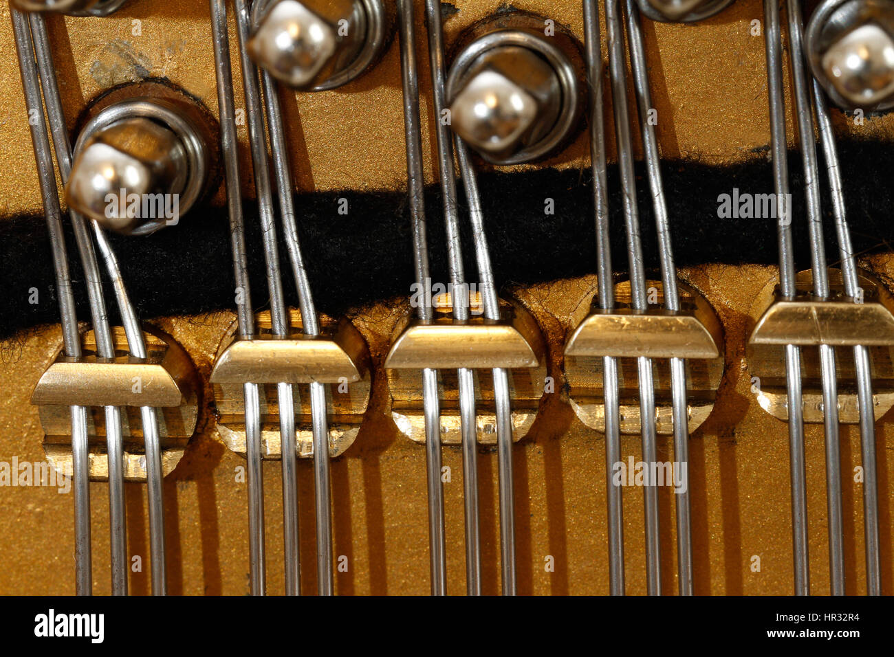 pianoforte-archi Foto Stock