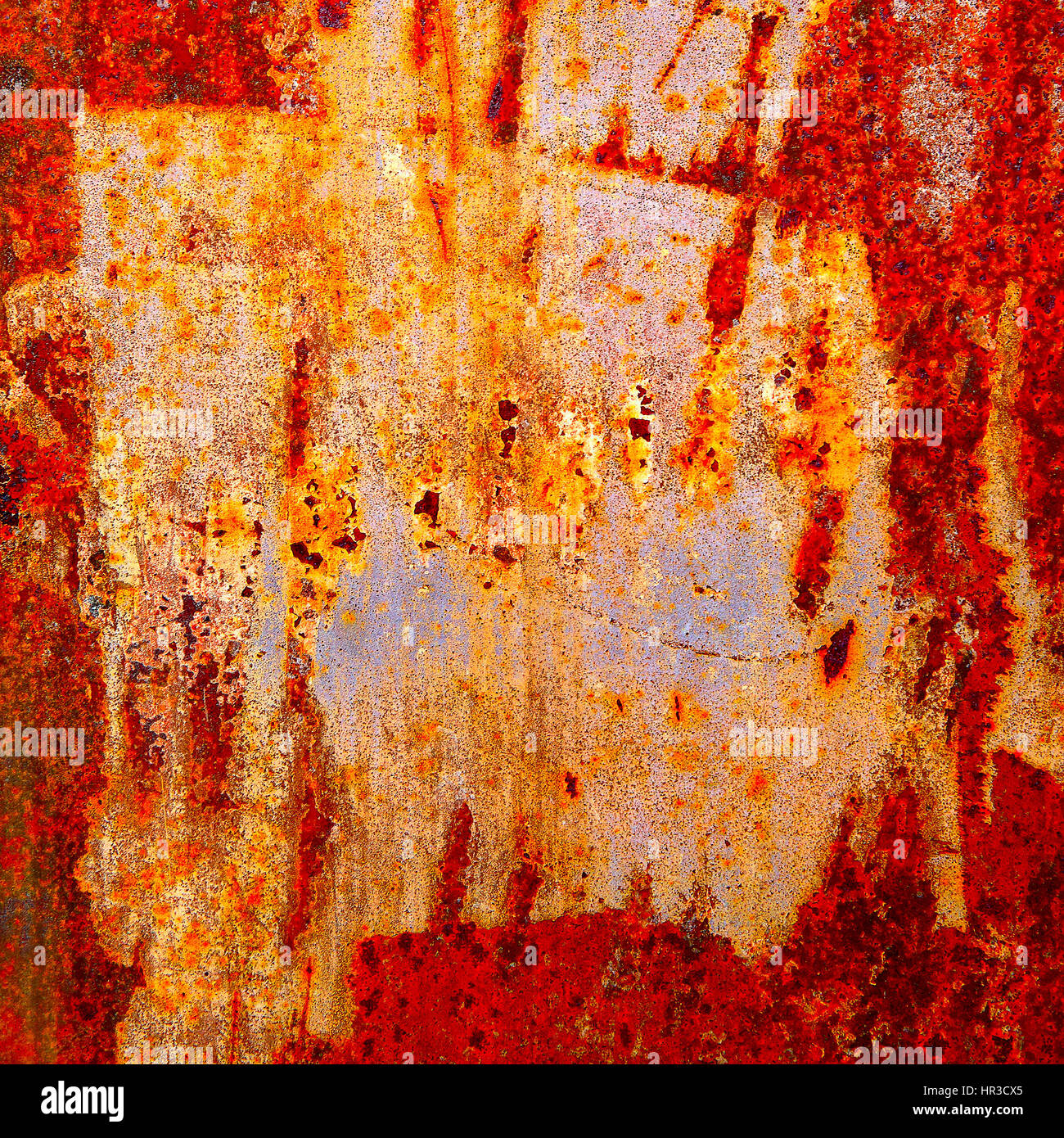 Texture di acciaio arrugginito, può essere utilizzato come sfondo Foto Stock