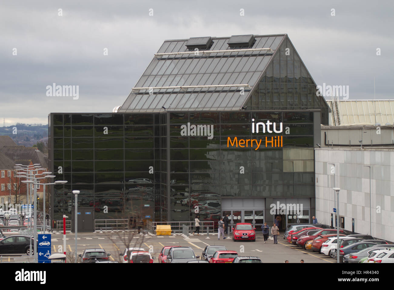 Merry Hill Shopping Centre, Dudley, West Midlands Foto Stock