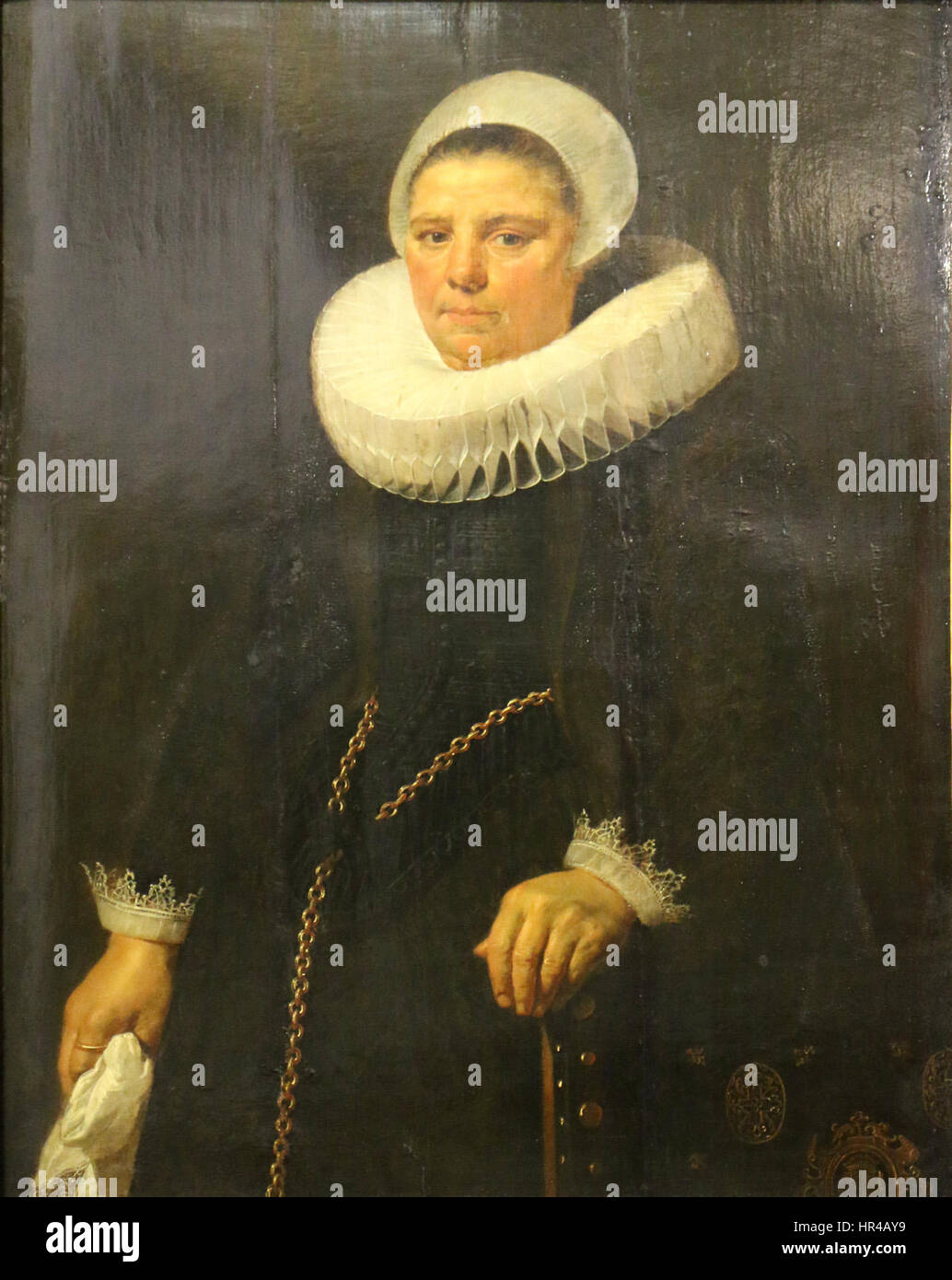 Nicolaes Eliasz. Pickenoy - portrait de femme Foto Stock
