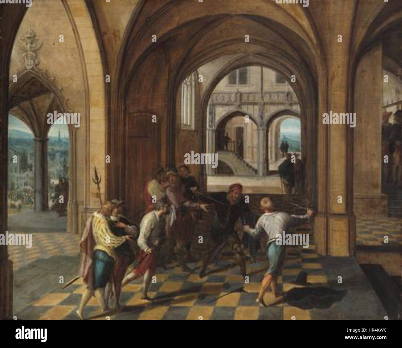 Paolo Vredeman de Vries 003 Foto Stock